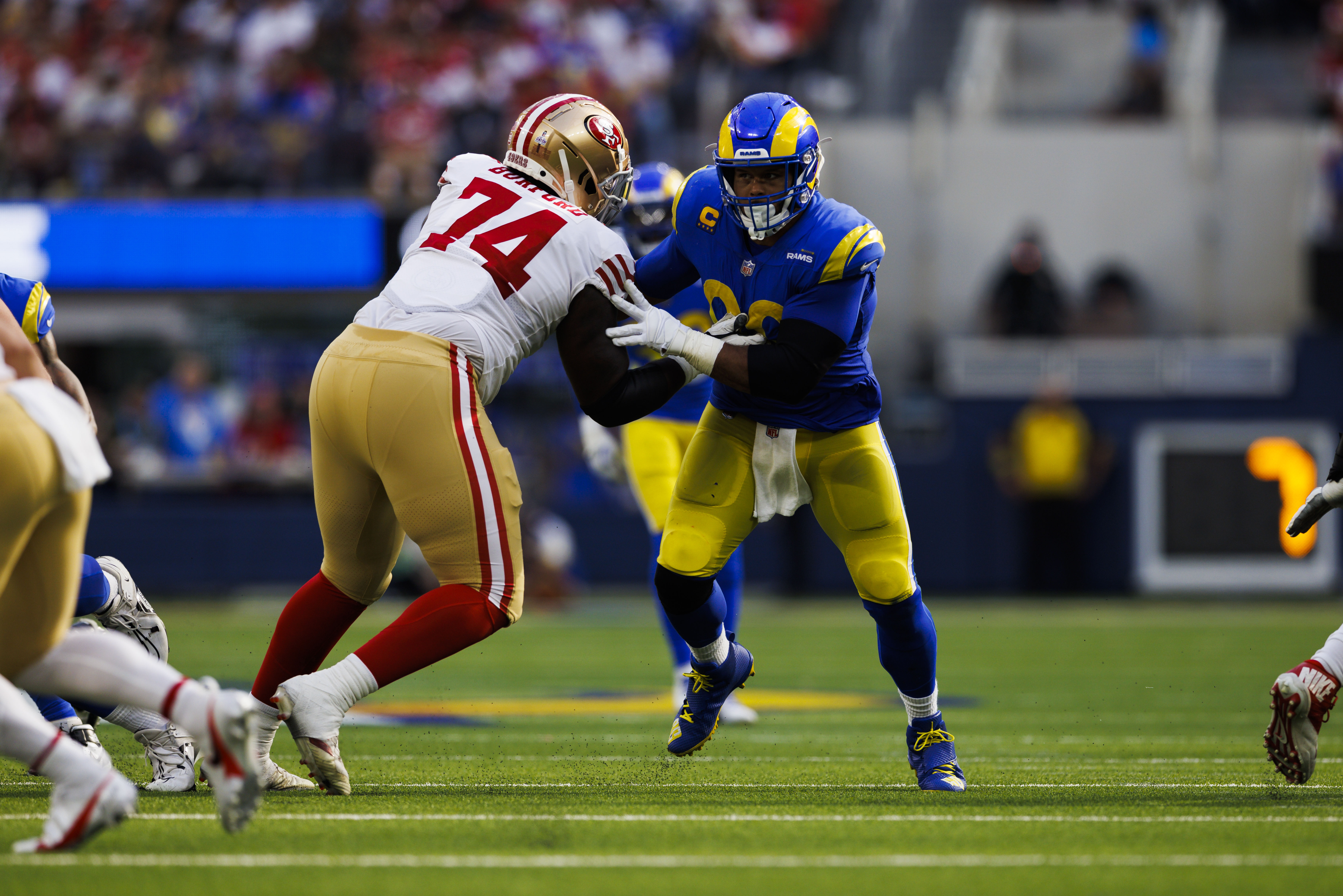 NFL: OCT 30 49ers at Rams